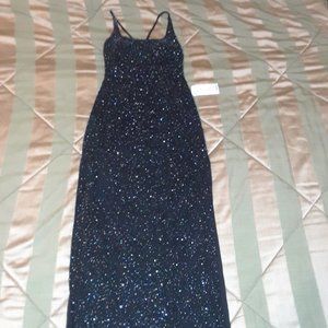 Sz 8 Beaded Evening Gown